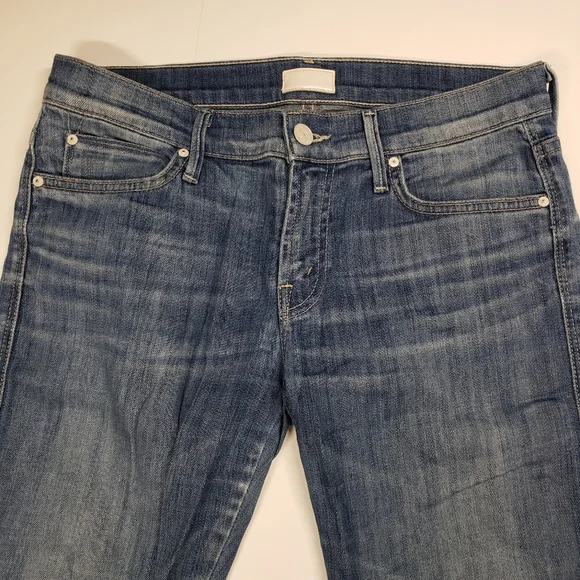 MOTHER Denim The Rascal Cuff Jeans Size 27 - Picture 2 of 10